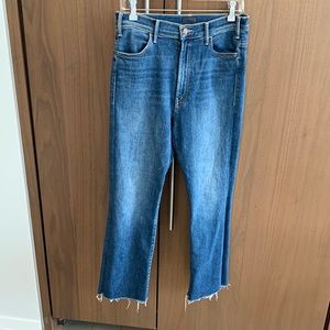 Mother Denim - The Hustler Ankle Fray